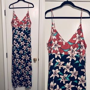 NWT O’Neill Tropical Beach Maxi Dress Size XL